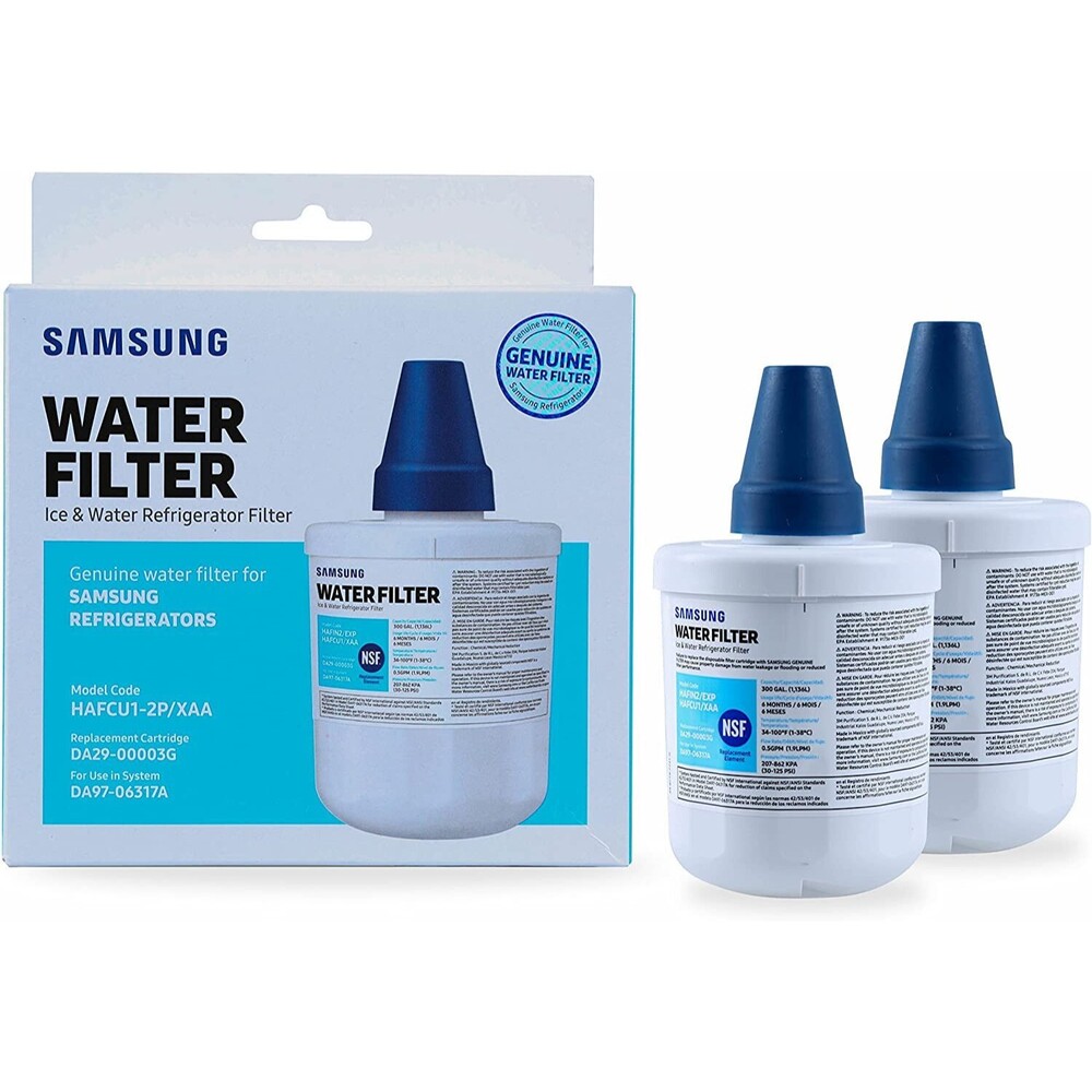 2 Pack Samsung DA29-00003G Refrigerator‎ Water Filter 300 Gallons Replacement